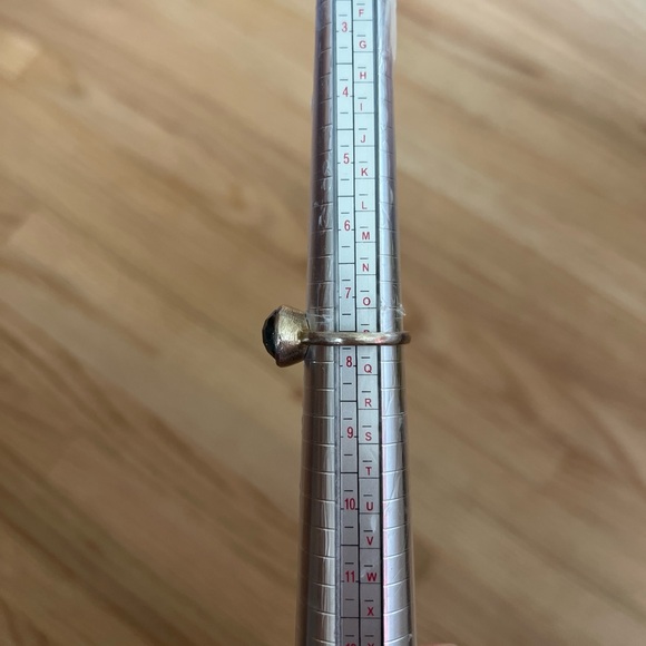 Handmade Labradorite Bezel Ring - Picture 8 of 8